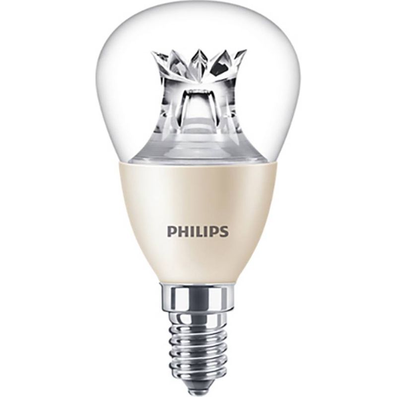 Foto van Philips lighting 30606600 led-lamp energielabel f (a - g) e14 kogel 2.8 w = 25 w warmwit (ø x l) 50 mm x 95 mm 1 stuk(s)