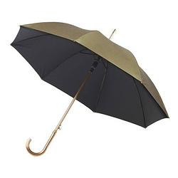 Foto van Goudkleurige paraplu van pongee zijde 105 cm