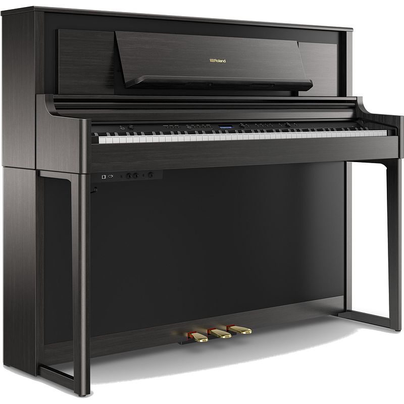 Foto van Roland lx706-ch digitale piano charcoal black