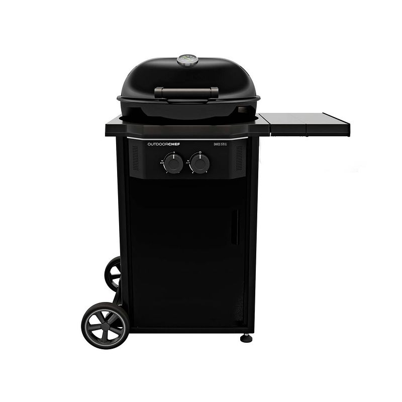 Foto van Outdoorchef gasbarbecue davos 570 g pro - zwart