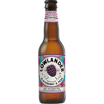 Foto van Lowlander bruised blackberry & pear fles 330ml bij jumbo