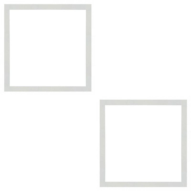 Foto van Led paneel slim - 30x30 helder/koud wit 6400k - 24w inbouw vierkant - mat wit - flikkervrij