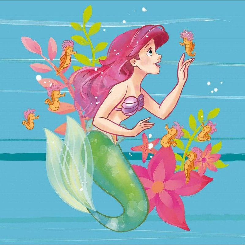 Foto van Komar ariel little friends vlies fotobehang 250x250cm 5-banen