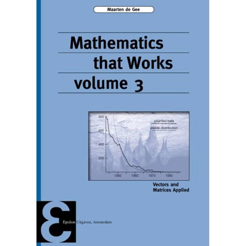 Foto van Mathematics that works / 3 - epsilon uitgaven