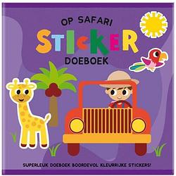 Foto van Op safari sticker doeboek - (set van 4)