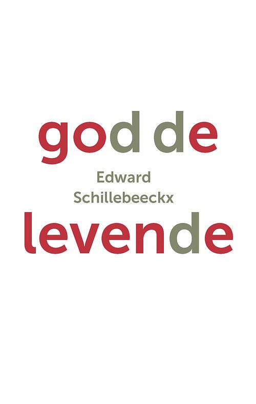 Foto van God de levende - edward schillebeeckx - ebook (9789043529402)