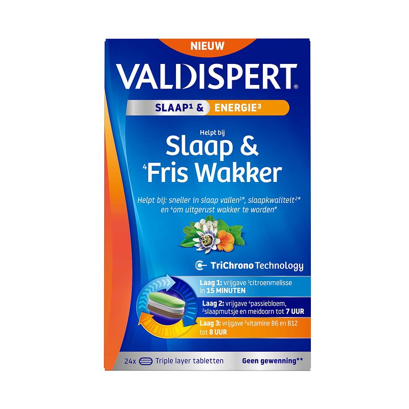 Foto van Valdispert slaap & fris wakker tabletten