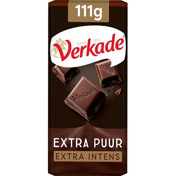 Foto van Verkade extra puur 111g bij jumbo