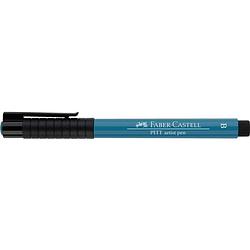 Foto van Tekenstift faber-castell pitt artist pen brush 153 kobalt turquoise