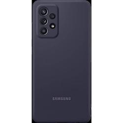 Foto van Samsung galaxy a52 / a52s silicone cover telefoonhoesje zwart