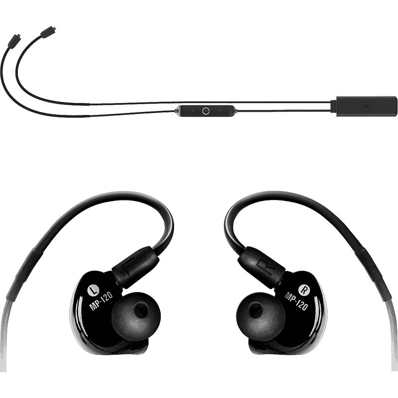 Foto van Mackie mp-120 bta bluetooth in-ear monitors