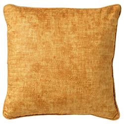 Foto van Dutch decor sammy - kussenhoes met patroon golden glow 45x45 cm - geel - geel