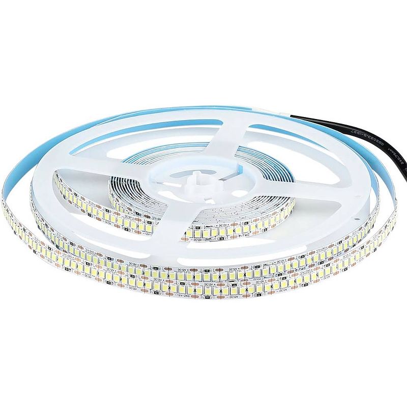 Foto van V-tac vt-2835 rolle 5m 2165 led-strip energielabel: c (a - g) 12 v 5 m daglichtwit