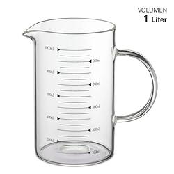 Foto van Karl weis - maatbeker in borosilicaatglas 1 liter