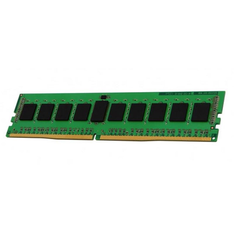 Foto van Kingston kingston - ddr4 - 16 gb - dimm 288-pin - werkgeheugenmodule voor pc ddr4 16 gb 1 x 16 gb non-ecc 2666 mhz 288-pins dimm cl19 kcp426nd8/16