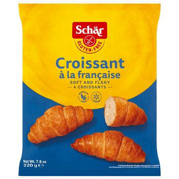 Foto van Schar croissant a la francaise glutenvrij 4 stuks 220g bij jumbo