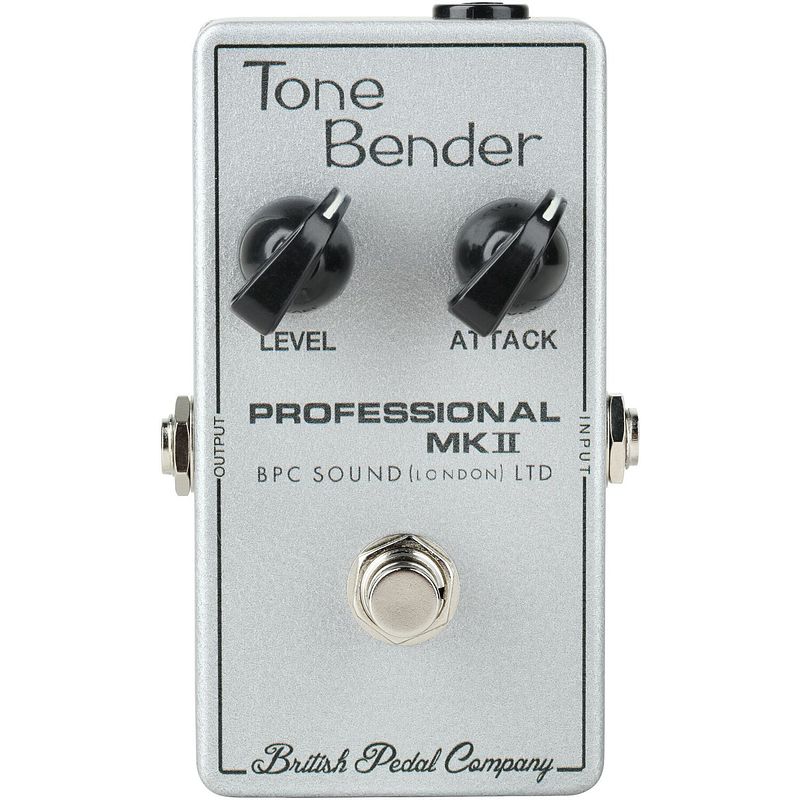 Foto van British pedal company compact series mkii tone bender fuzz effectpedaal