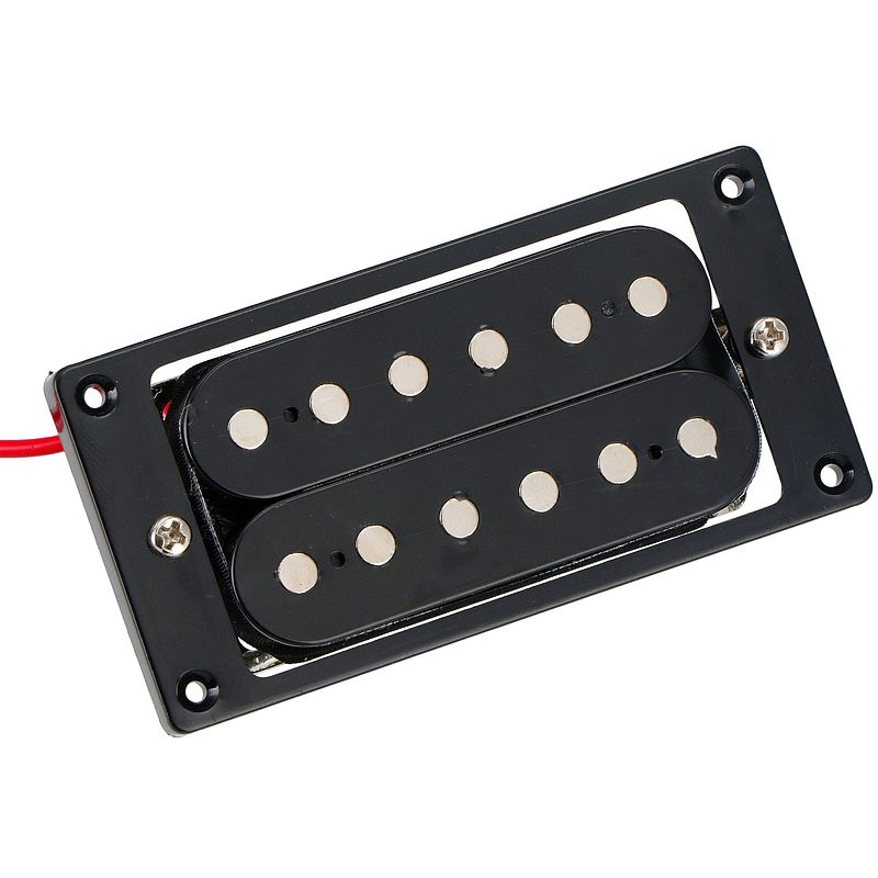 Foto van Fazley 10589 humbucker brugelement zwart