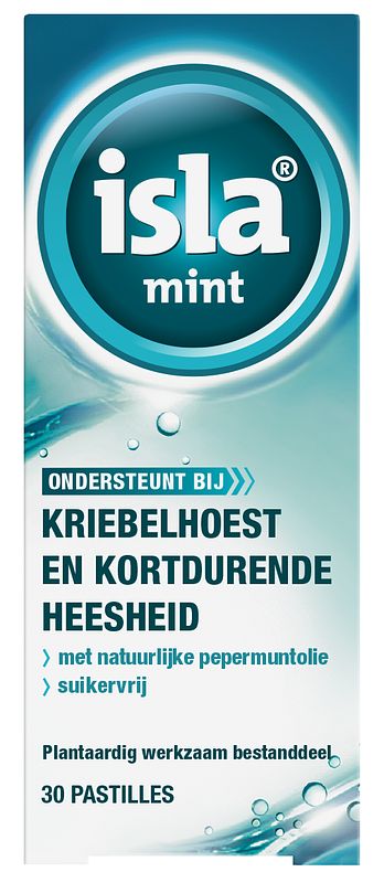 Foto van Isla mint keelpastilles