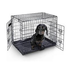 Foto van Maxxpet hondenbench opvouwbaar - auto - bench voor honden - hondenren - 63x44x50cm