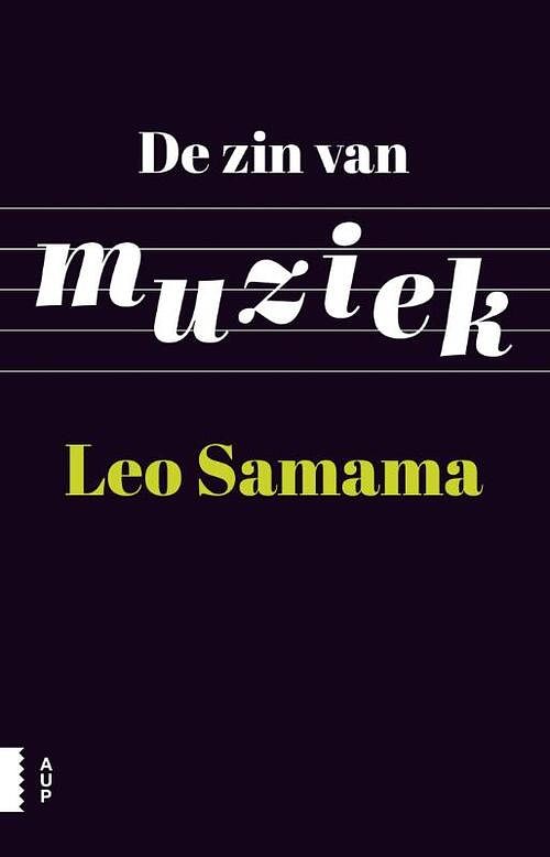 Foto van De zin van muziek - leo samama - ebook (9789048519897)