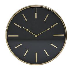 Foto van Ptmd ricki gold stainless steel clock round simple m
