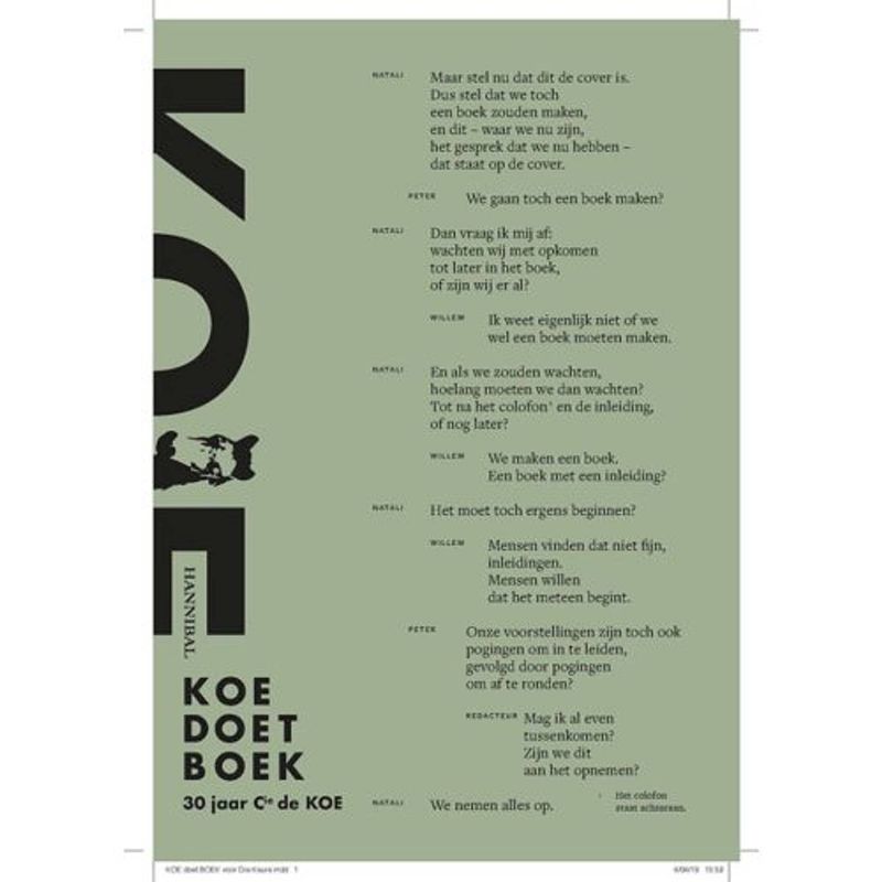 Foto van Koe doet boek