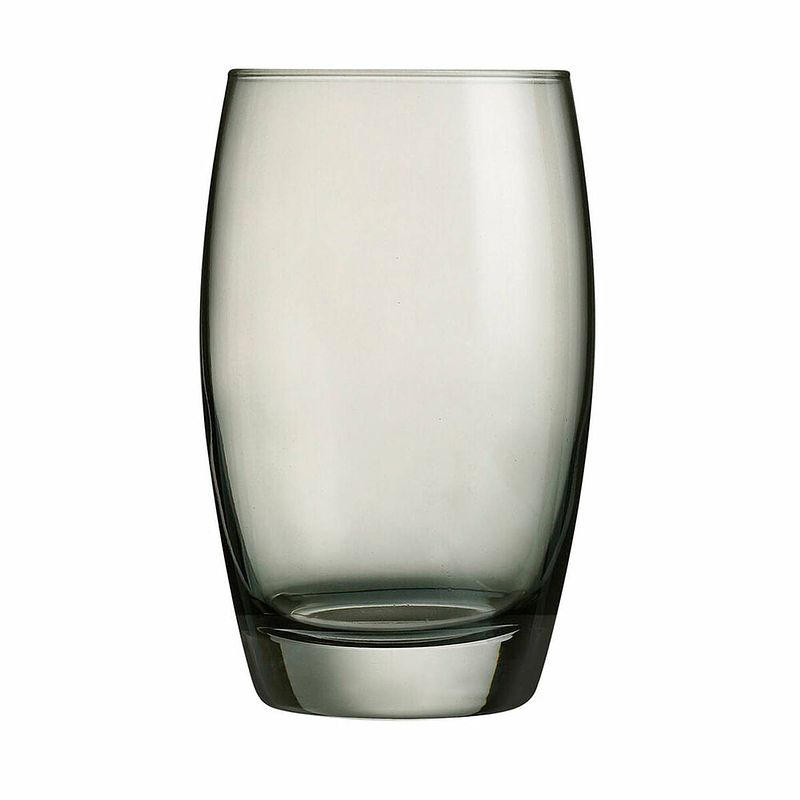 Foto van Glazenset arcoroc studio 6 stuks grijs glas (35 cl)
