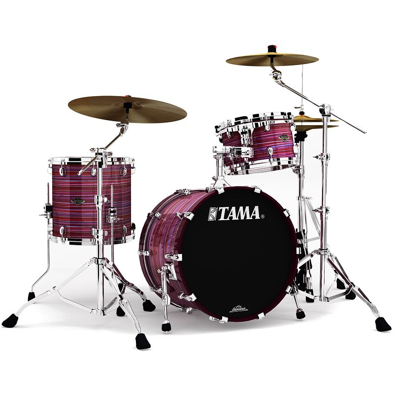 Foto van Tama wbs30rs-lpo starclassic w/b phantasm oyster 3-delige shellset