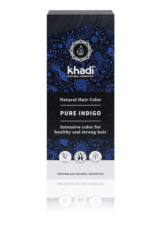 Foto van Khadi haarverf pure indigo