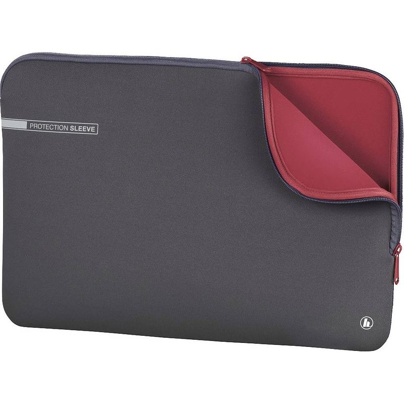 Foto van Hama neoprene laptophoes geschikt voor max. (laptop): 33,8 cm (13,3) grijs