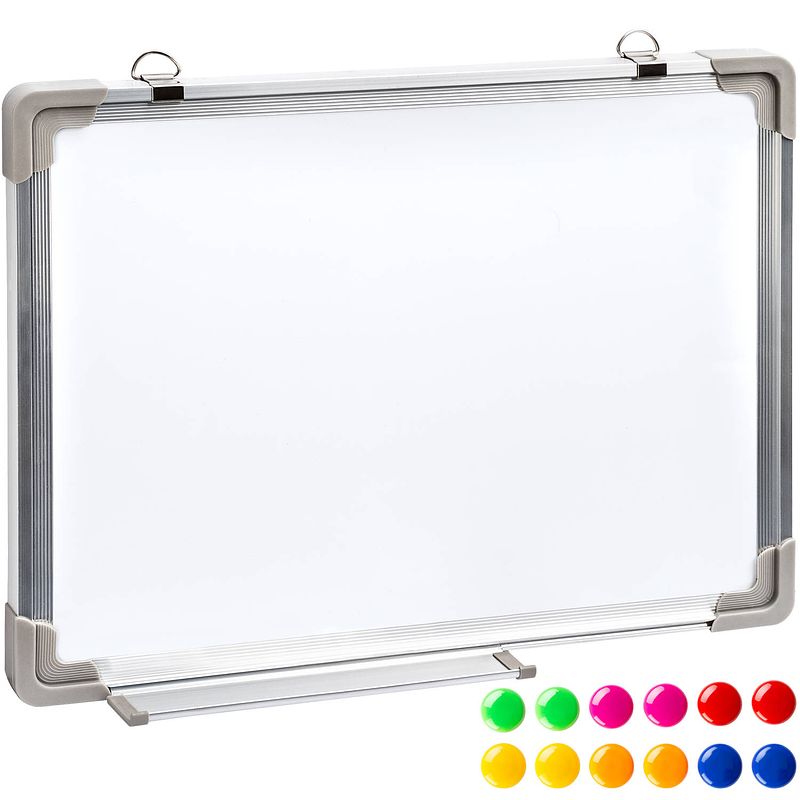 Foto van Tectake - magnetisch bord whiteboard presentatiebord 60 x 45 cm - 400814