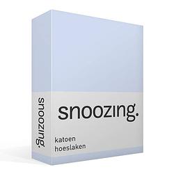 Foto van Snoozing - katoen - hoeslaken - 120x200 - hemel