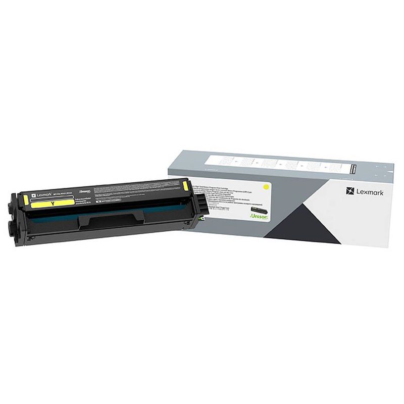 Foto van Lexmark toner cs331 cx331 20n20y0 origineel geel 1500 bladzijden