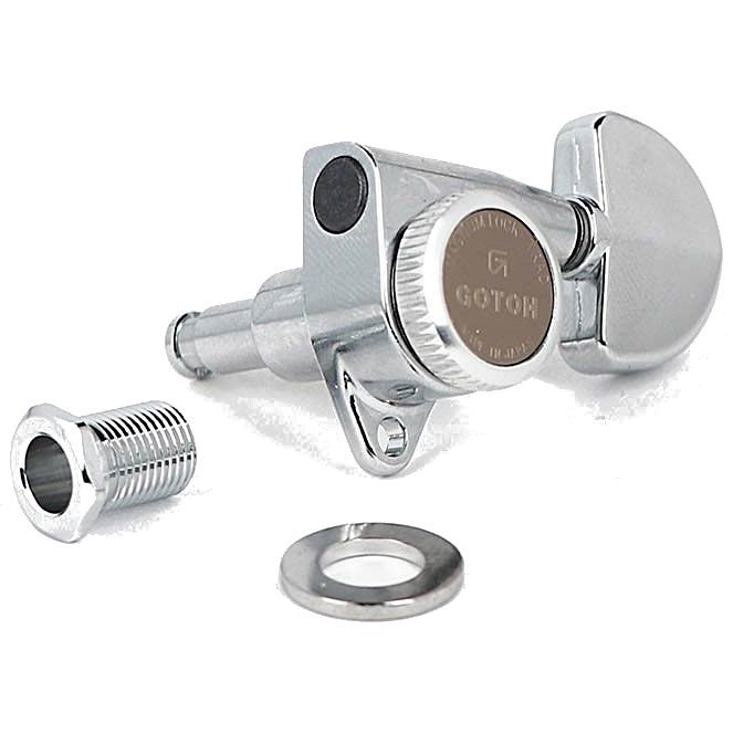 Foto van Gotoh sg-301 20 mg-t chrome locking stemmechanieken 3x3 (set van 6 stuks)