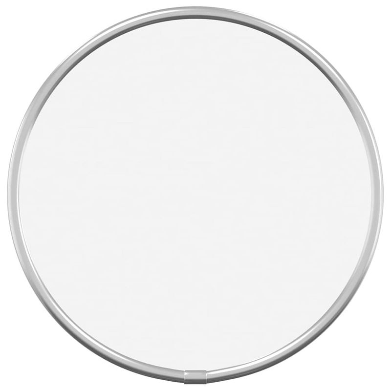 Foto van Vidaxl wandspiegel rond ø20 cm zilverkleurig