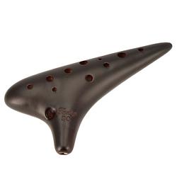 Foto van Fazley protune ocarina 6csc12sm smoked sopraan ocarina in c majeur met 12 vingergaten