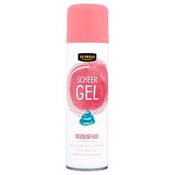 Foto van Jumbo scheer gel gevoelige huid 200ml