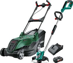 Foto van Bosch advancedrotak 36v-40-650 + advancedgrasscut 36 li incl. 4,0 ah accu (1x)