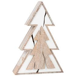 Foto van Small foot houten kerstboom met licht 18 cm