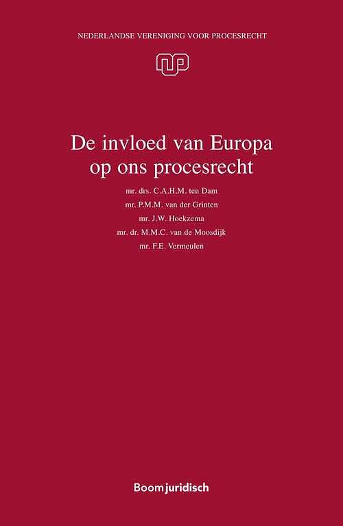 Foto van De invloed van europa op ons procesrecht - c.a.h.m. ten dam - ebook (9789059316218)