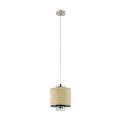 Foto van Eglo mediouna - hanglamp - e27 - ø 23 cm - beige