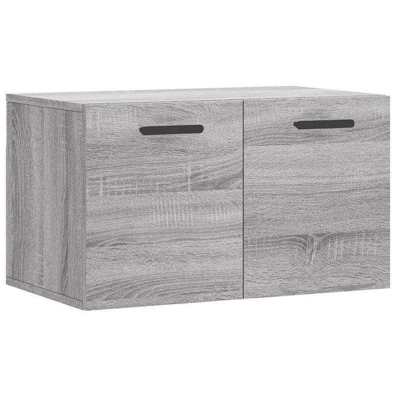 Foto van The living store wandkast - the living store - wandkast - 60 x 36.5 x 35 cm - grijs sonoma eiken