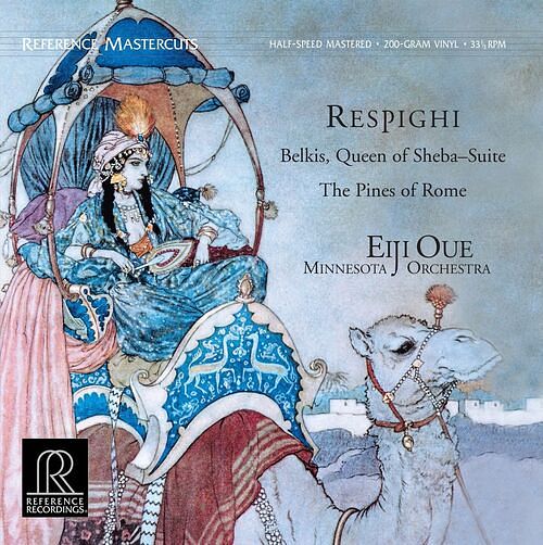 Foto van Respighi: belkis, queen of sheba, pines of rome - lp (0030911150914)