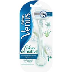 Foto van Gillette venus embrace sensitive scheersysteem + 1 scheermesje