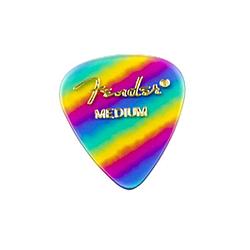 Foto van Fender 351 shape premium picks rainbow medium (set van 12)