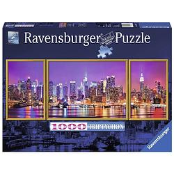 Foto van Ravensburger puzzel triptychon new york - 1000 stukjes
