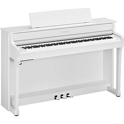 Foto van Yamaha clp-845 wh digitale piano wit