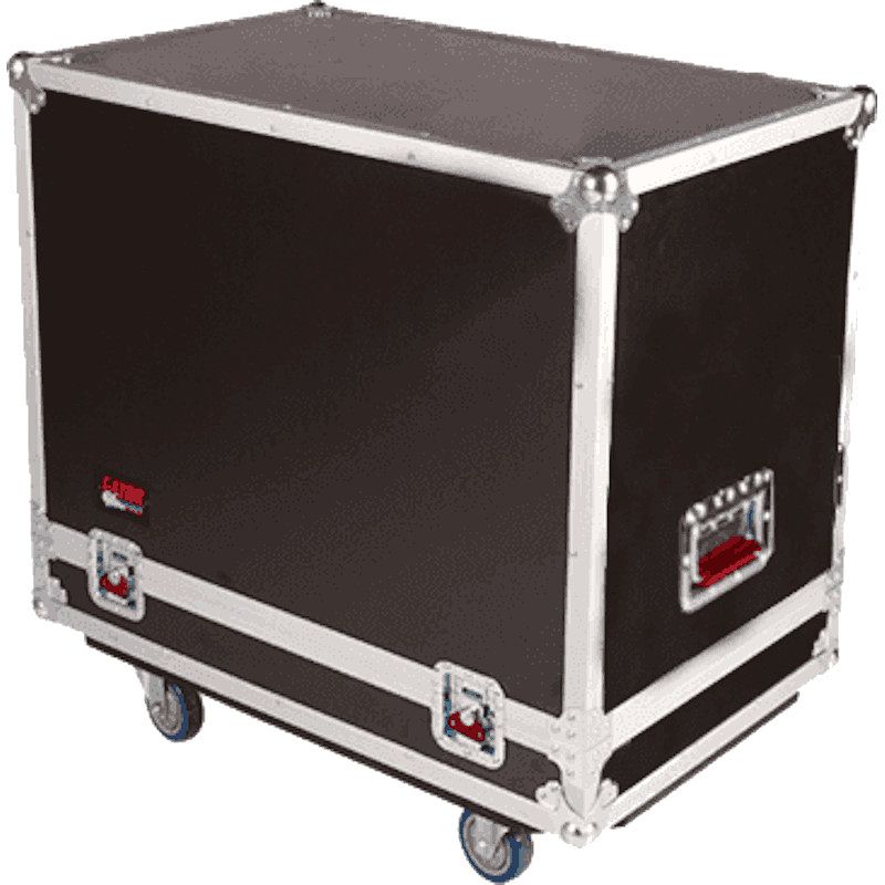 Foto van Gator cases g-tourspkr-2k12 houten flightcase voor 2 qsc k12 speakers