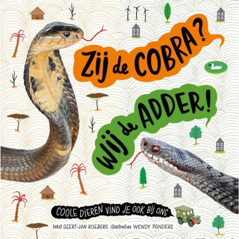 Foto van Zij de cobra? wij de adder!